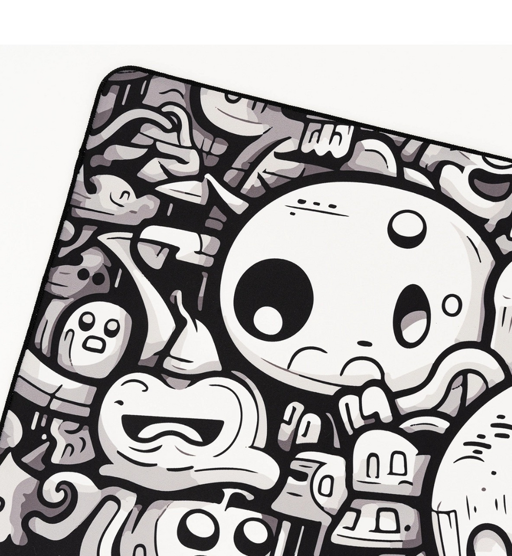 La Onda Rizz x NachoCustomz Edition Doodles Mid Mousepad - Medium