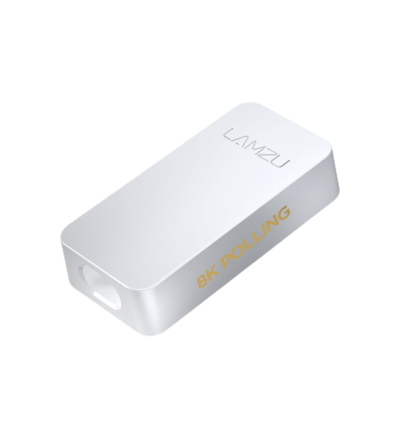 Lamzu 8K Mouse Dongle - White