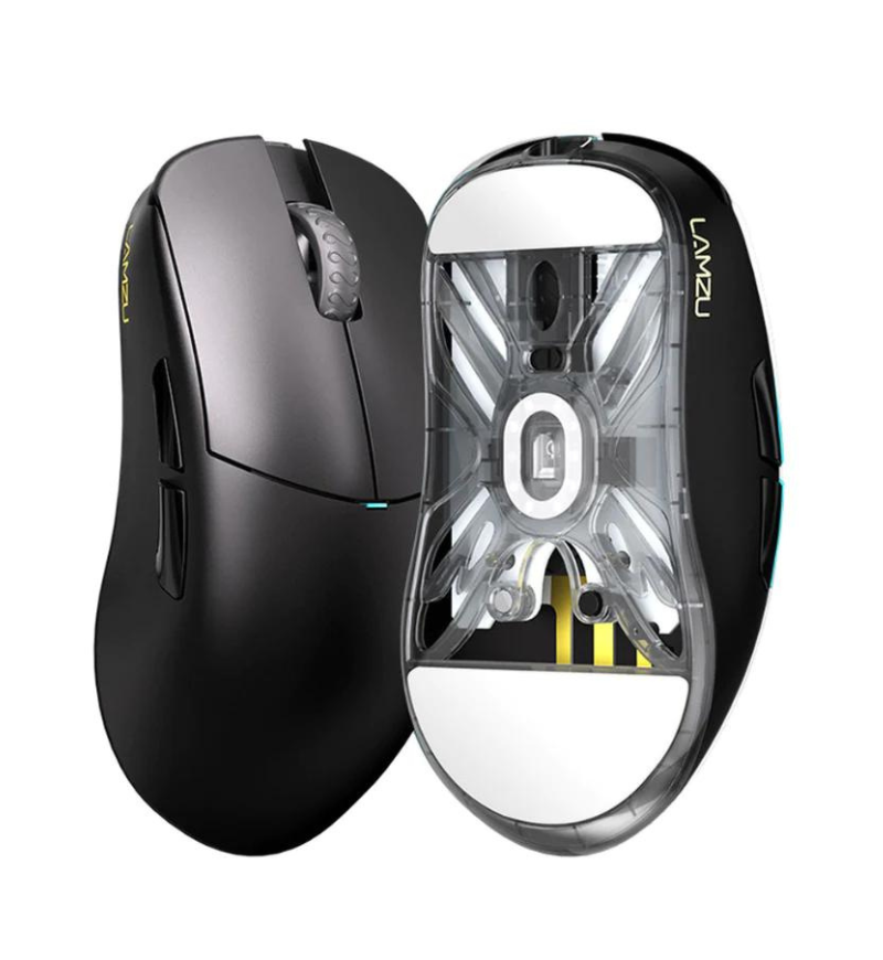 *OPEN BOX* Lamzu Atlantis Mini 4K 49g Wireless Superlight Gaming Mouse - Charcoal Black