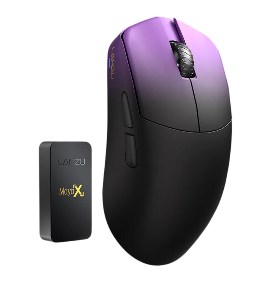 Lamzu MAYA X 8K 47g Wireless Gaming Mouse - Purple Shadow