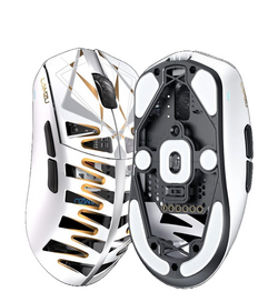 Lamzu Tachi 47g 8K Wireless Gaming Mouse - Warrior White