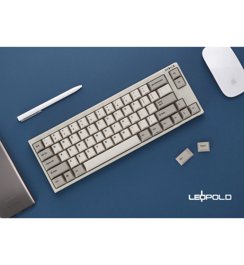 Leopold FC660MBT 2-Tone White US Layout SF Bluetooth Mechanical Keyboard - Cherry MX Black Switches