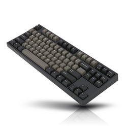 Leopold FC750R PD Graphite/White US Layout TKL Mechanical Keyboard - Cherry MX Blue Switches