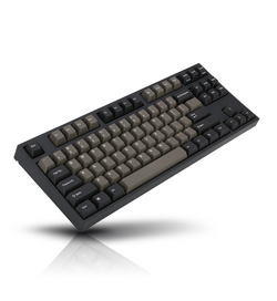 Leopold FC750R PD Graphite/White US Layout TKL Mechanical Keyboard - Cherry MX Blue Switches