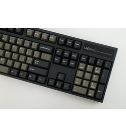 Leopold FC900R PD Graphite/White US Layout Mechanical Keyboard - Cherry MX Red Switches