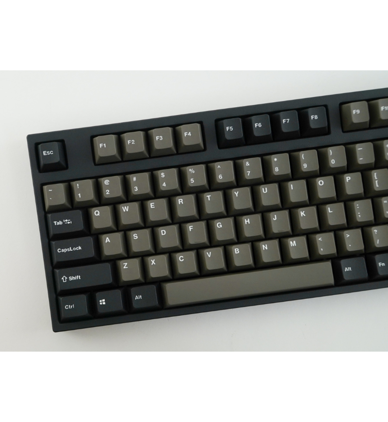 Leopold FC900R PD Graphite/White US Layout Mechanical Keyboard - Cherry MX Red Switches