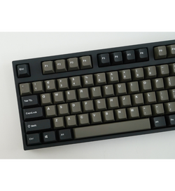 Leopold FC900R PD Graphite/White US Layout Mechanical Keyboard - Cherry MX Black Switches