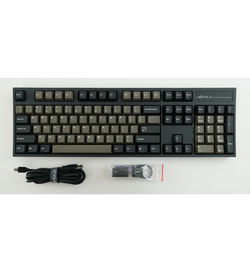 Leopold FC900R PD Graphite/White US Layout Mechanical Keyboard - Cherry MX Red Switches