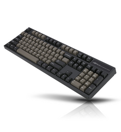 Leopold FC900R PD Graphite/White US Layout Mechanical Keyboard - Cherry MX Black Switches