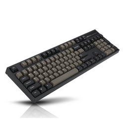 Leopold FC900R PD Graphite/White US Layout Mechanical Keyboard - Cherry MX Black Switches