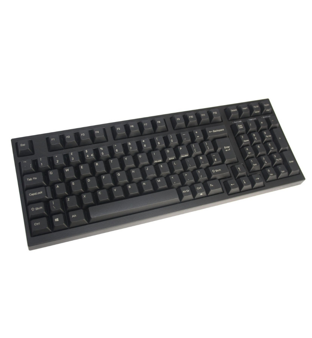 Leopold FC980M PD Black UK Layout Mechanical Keyboard - Cherry MX Red Switches