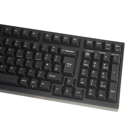 Leopold FC980M PD Black UK Layout Mechanical Keyboard - Cherry MX Red Switches