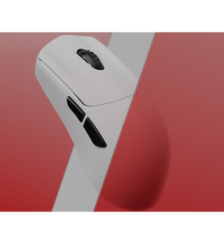 Lethal Gaming Gear LA-1 52g Wireless Gaming Mouse - White