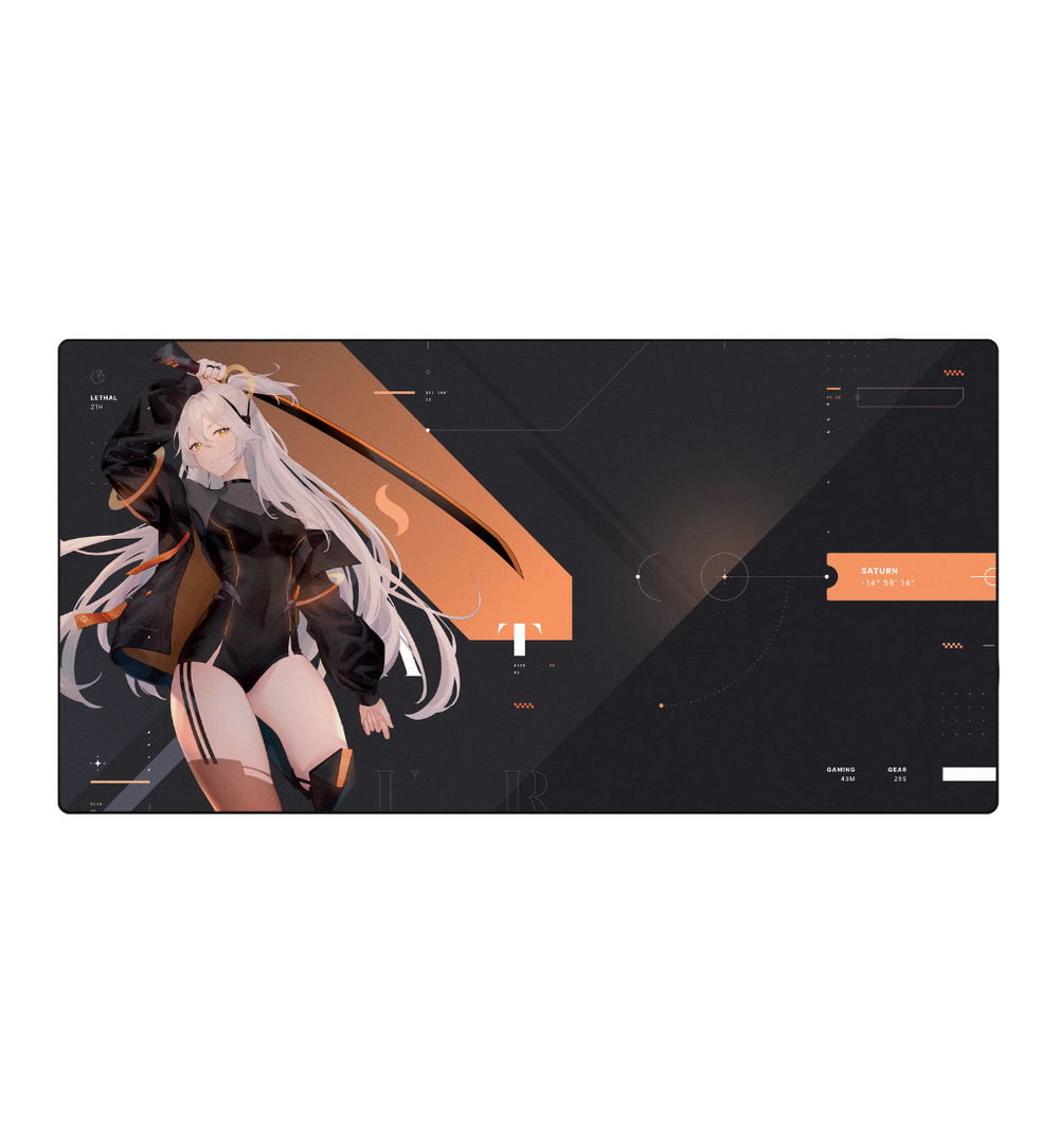 Lethal Gaming Gear Saturn 3XL Mousepad - Red