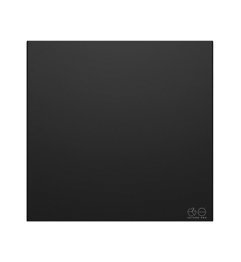 Lethal Gaming Gear Saturn Pro XL Square Firm/Mid Mousepad - Black