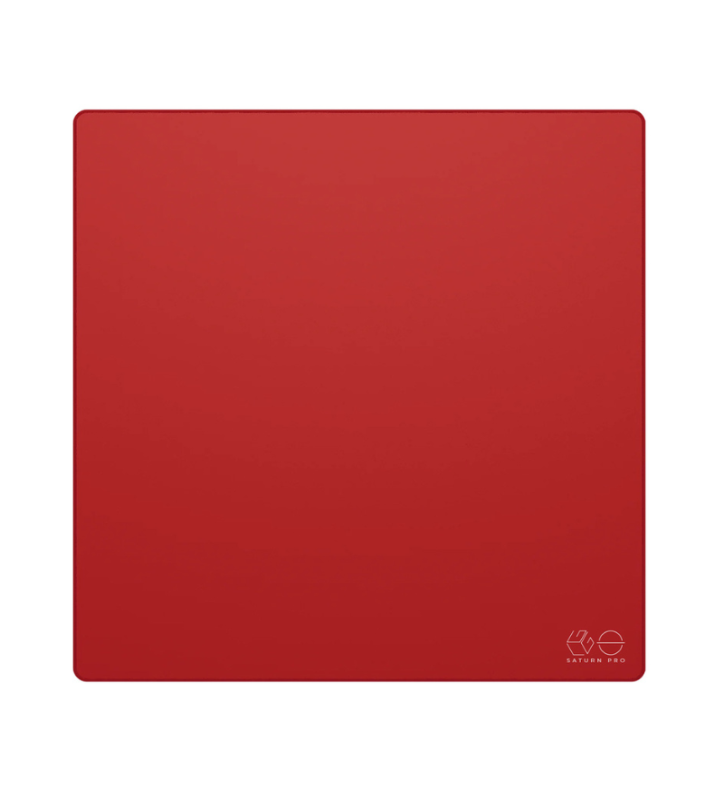 Lethal Gaming Gear Saturn Pro XL Square Firm/Mid Mousepad - Red