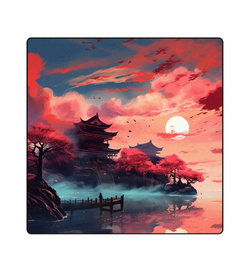 Lethal Gaming Gear Saturn XL Square Mousepad - Red