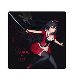 Lethal Gaming Gear Saturn XL Square Mousepad - Red