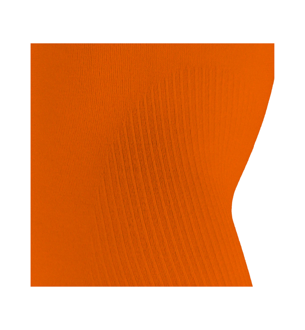 Lizard Skins Blaze Orange Knit Arm Sleeve - Large/XL