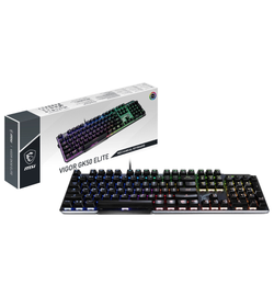 MSI Vigor GK50 Elite RGB Mechanical Gaming Keyboard - Kailh BOX White Switches