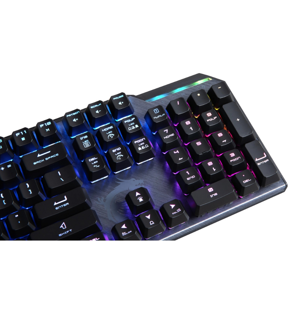 MSI Vigor GK50 Elite RGB Mechanical Gaming Keyboard - Kailh BOX White Switches