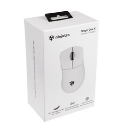 Ninjutso Origin One X 66g Wireless Gaming Mouse - White