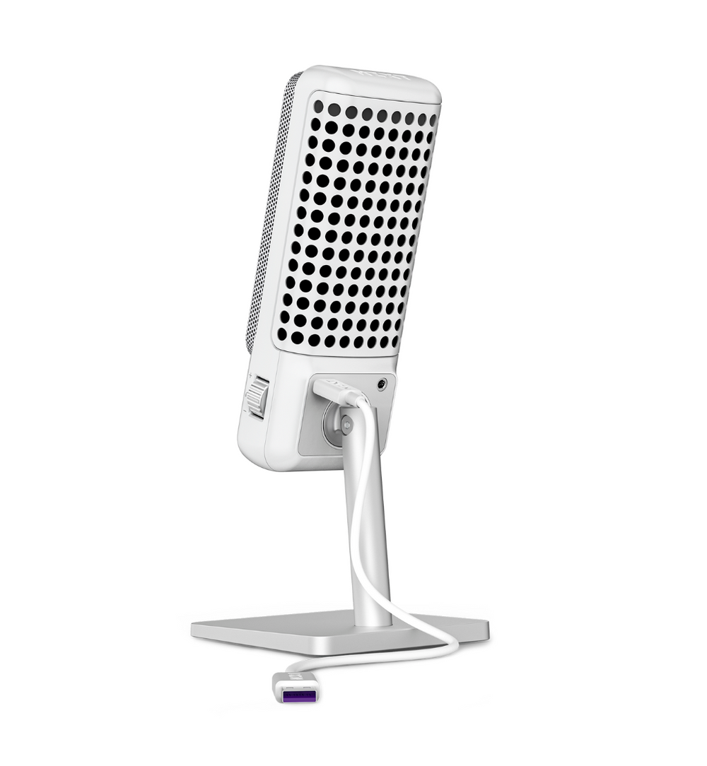 NZXT Capsule Elite USB Gaming Microphone - White