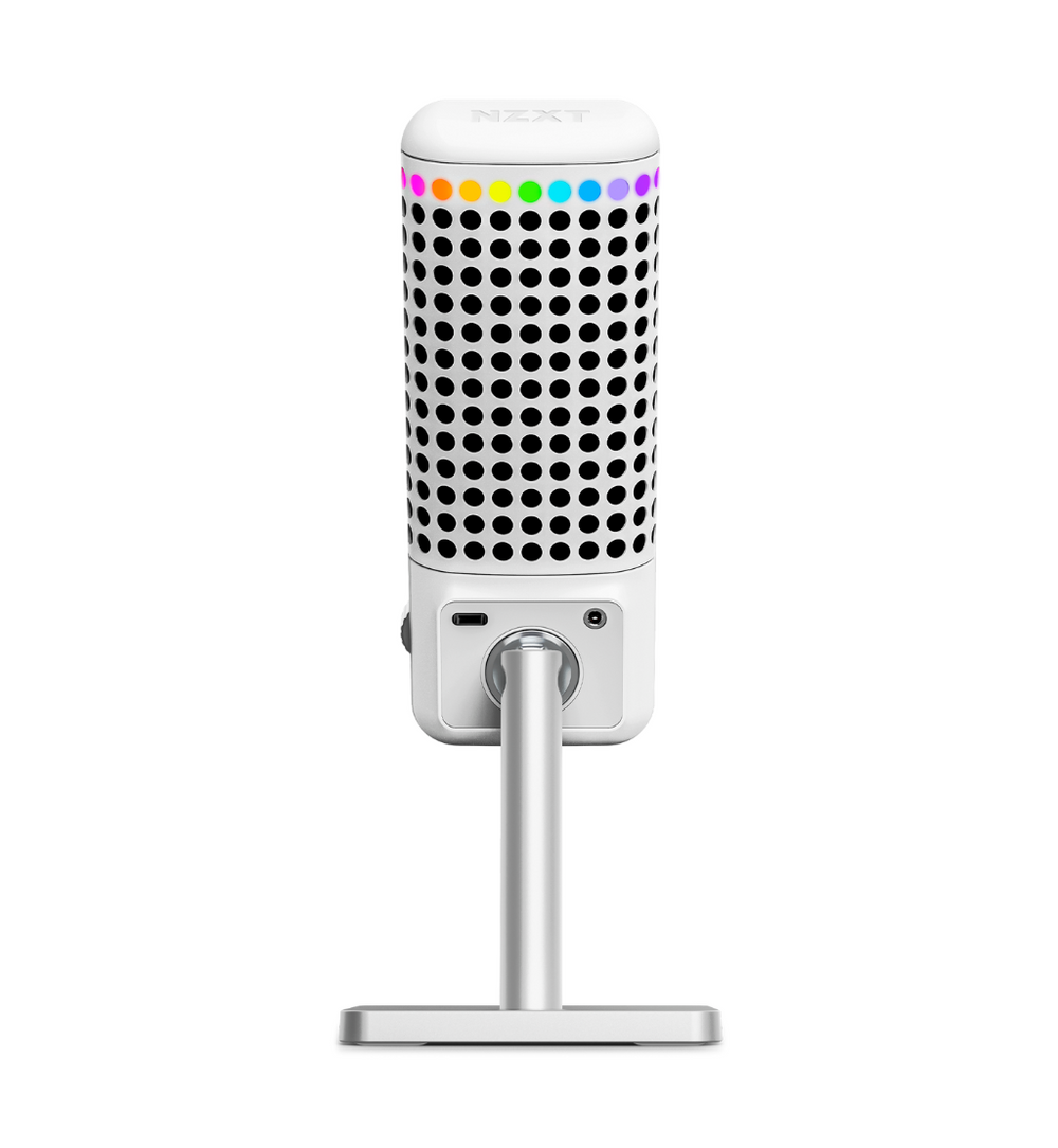 NZXT Capsule Elite USB Gaming Microphone - White