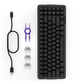 NZXT Function Elite Mini TKL RGB Optical Gaming Keyboard