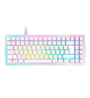 NZXT Function Elite Mini TKL RGB Optical Gaming Keyboard - White