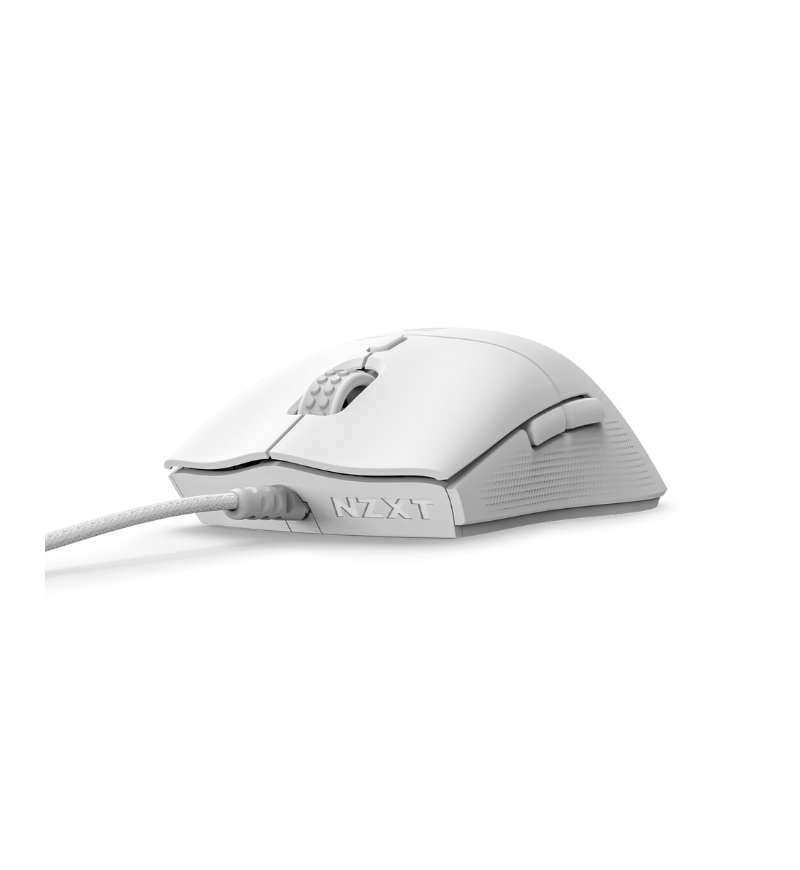 NZXT Lift 2 SYMM 58g Lightweight Gaming Mouse - White