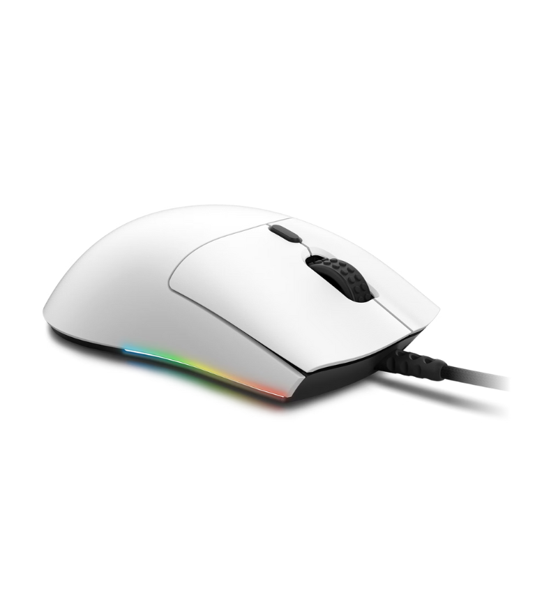 NZXT Lift RGB Wired Gaming Mouse - White