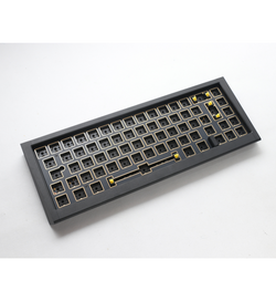 Ducky ProjectD Outlaw65 Black Aluminum Barebones 65% Hotswap RGB DIY Keyboard Kit