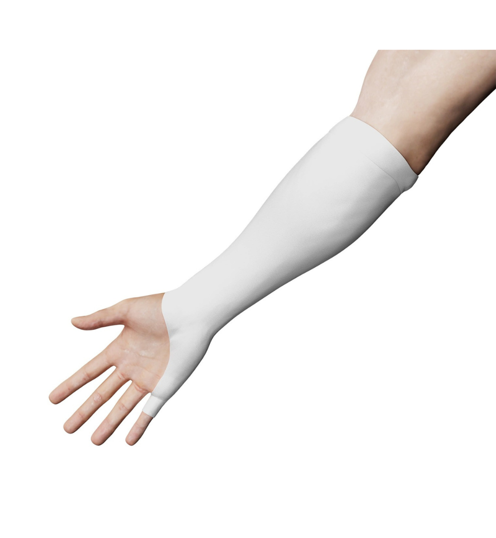 Pulsar eS White Open Palm Long Gaming Sleeve - XL