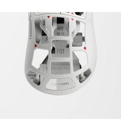 Pulsar Feinmann FO1 46g Magnesium Wireless Gaming Mouse - Alpine White