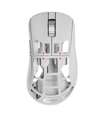 Pulsar Feinmann FO1 46g Magnesium Wireless Gaming Mouse - Alpine White