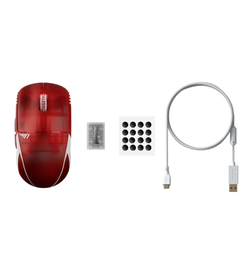 Pulsar X2 CrazyLight T1 Edition 36g Wireless Gaming Mouse - Red