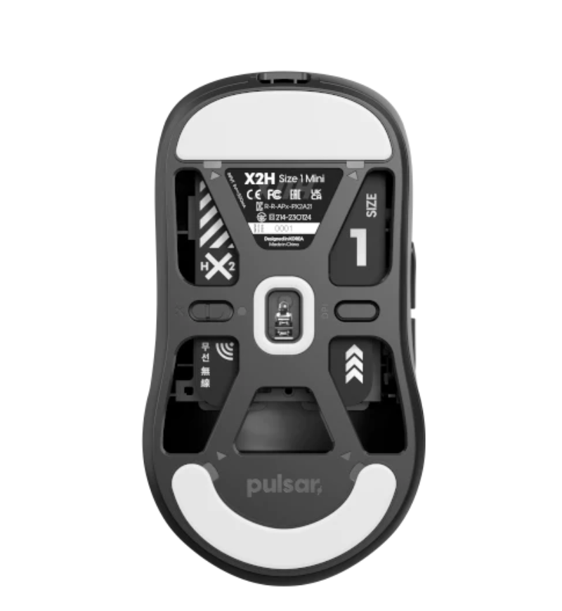 *OPEN BOX* Pulsar X2H Mini 52g Wireless Gaming Mouse - Black