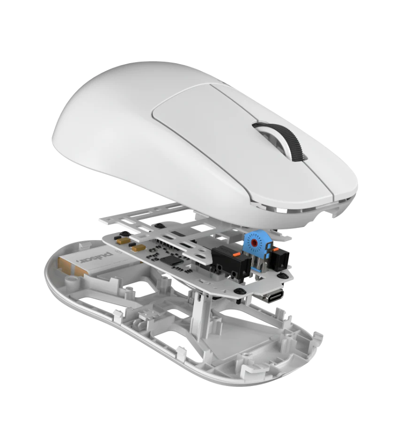 *OPEN BOX* Pulsar X2H Mini 52g Wireless Gaming Mouse - White