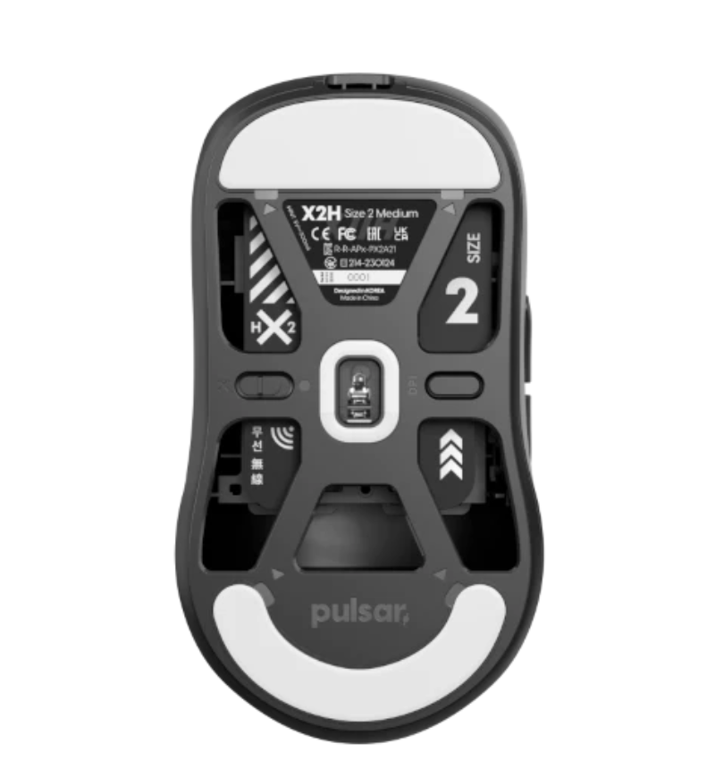 Pulsar X2H 54g Wireless Gaming Mouse - Black