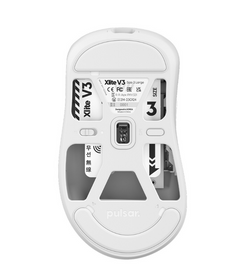 Pulsar Xlite V3 Large 65g Wireless Gaming Mouse - White