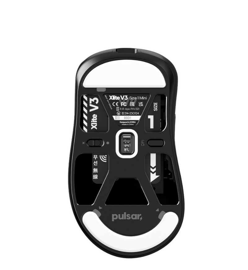 Pulsar Xlite V3 Mini 52g Wireless Gaming Mouse