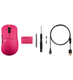 Pulsar ZywOo The Chosen Gen.2 Mini 55g Wireless Gaming Mouse - Pink