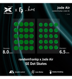 randomfrankp x X-Raypad Jade Air SE Mouse Feet (Skates) - DIY Universal 8.0mm and 6.5mm Dots – (8.0mm) 20 Dots - (6.5mm) 20 Dots