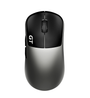 RAWM Leviathan V4 GT 8K 54g Optical Wireless Gaming Mouse - Gunmetal & Black