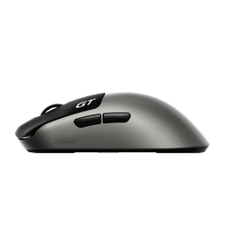 RAWM Leviathan V4 GT 8K 54g Optical Wireless Gaming Mouse - Gunmetal & Black