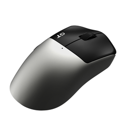 RAWM Leviathan V4 GT 8K 54g Optical Wireless Gaming Mouse - Gunmetal & Black