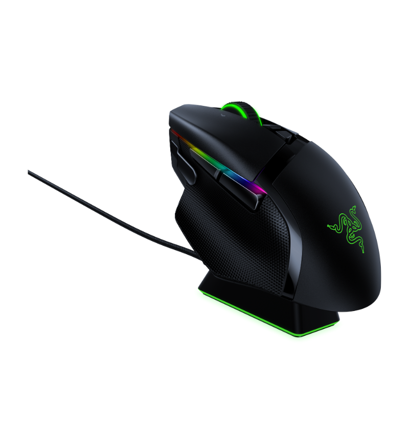 Razer Basilisk Ultimate 107g Wireless Gaming Mouse With Charging Dock