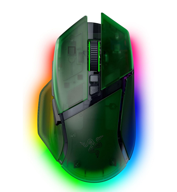 Razer Basilisk V3 Pro 35K 112g Wireless Gaming Mouse - Phantom Green