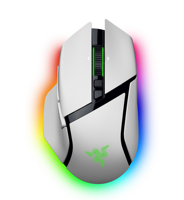 Razer Basilisk V3 Pro 35K 112g Wireless Gaming Mouse - White